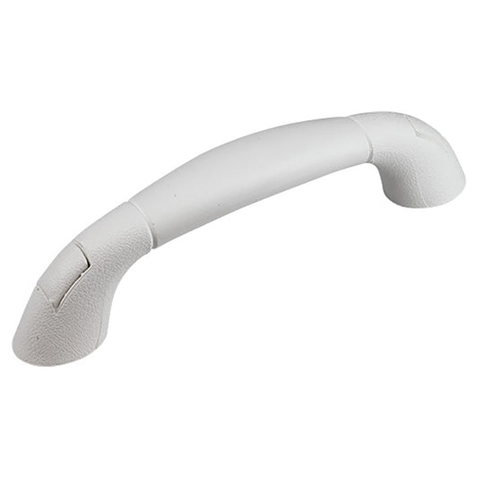 Sea-Dog PVC Coated Grab Handle - 9-3/4 Inch White Soft Grip with Concealed Fasteners