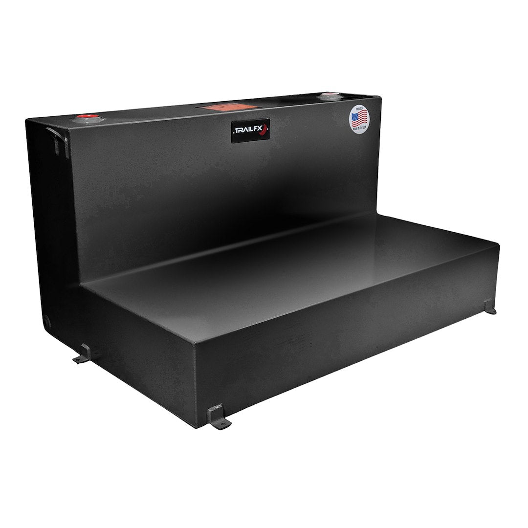80 GAL MATTE BLACK STEEL L TANK - Marine Parts OnlyTRAILFX