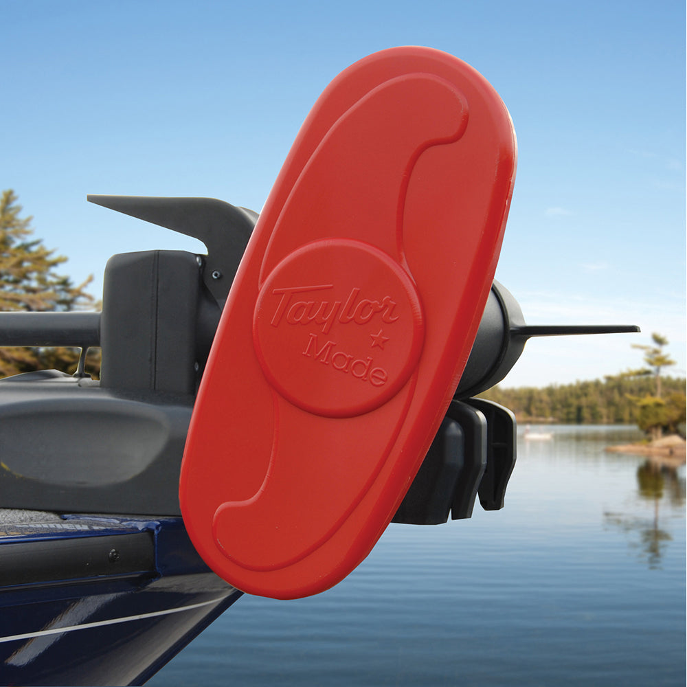 Taylor Made 12-Inch Red Trolling Motor Propeller Cover - 2-Blade Marine Grade Vinyl Protection