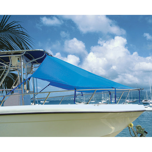 Taylor Made T-Top Bow Shade 7 Feet x 102 Inches in Pacific Blue for Boats 23-26 Feet