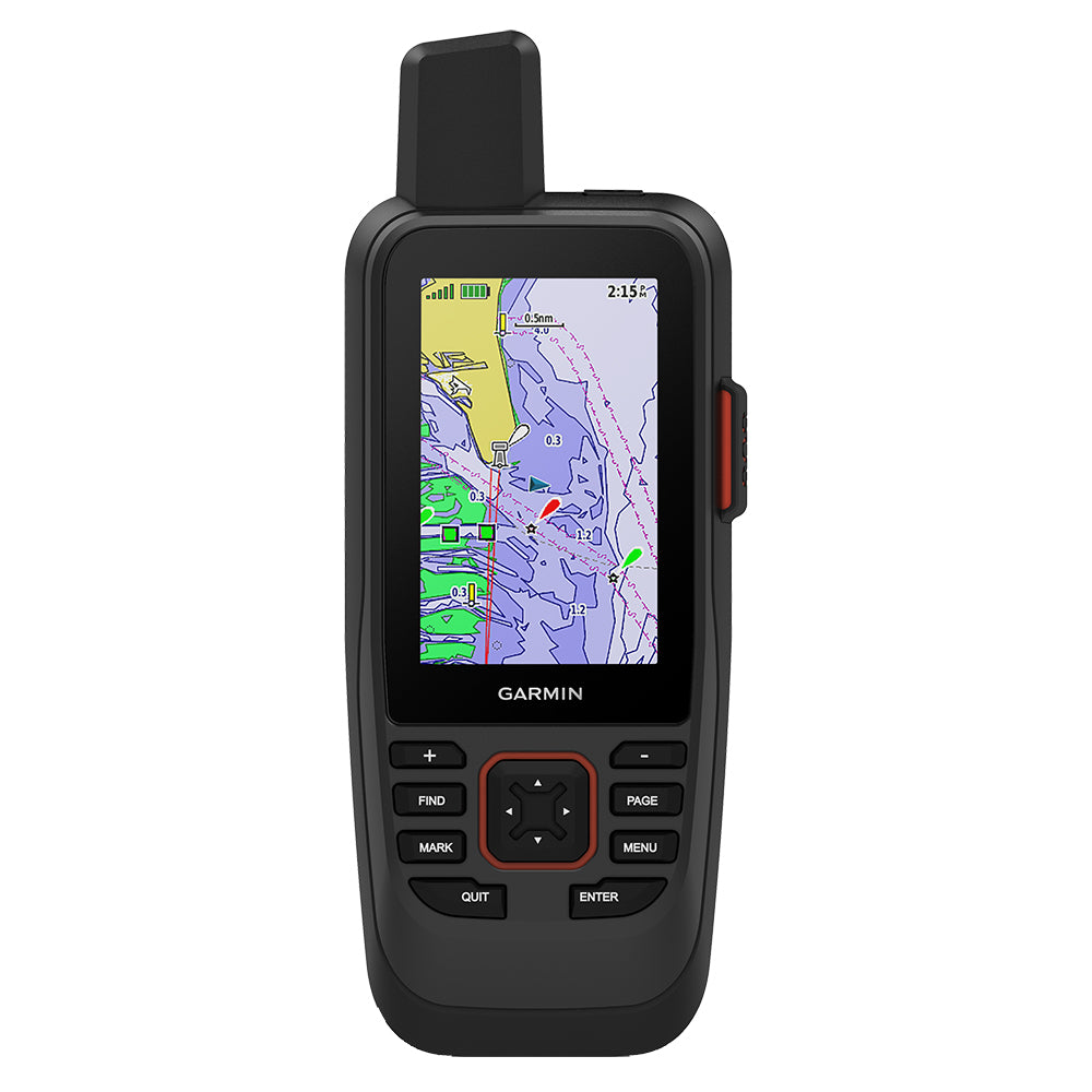Garmin GPSMAP 86sci Handheld GPS with inReach and BlueChart g3 Coastal Charts, 010-02236-02