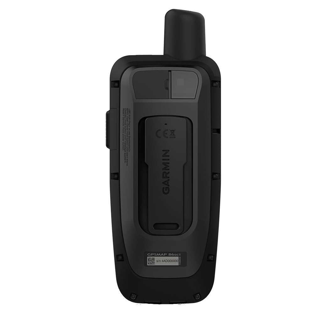 Garmin GPSMAP 86sci Handheld GPS with inReach and BlueChart g3 Coastal Charts, 010-02236-02