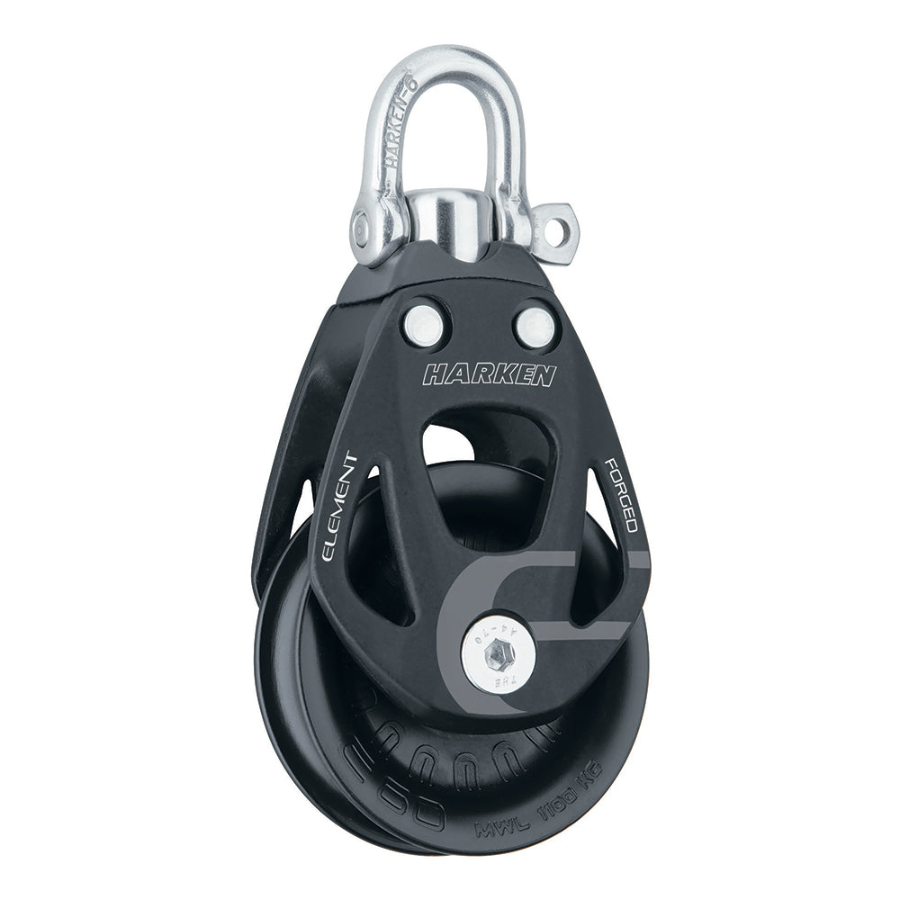 Harken 60mm Single Aluminum Element Block with Swivel, Part 6260