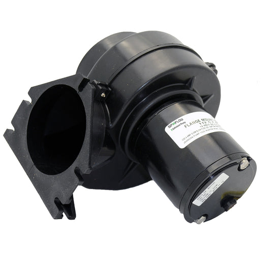 Johnson Pump 3-Inch Blower Flange Mounted - 12V for Efficient Ventilation and Airflow