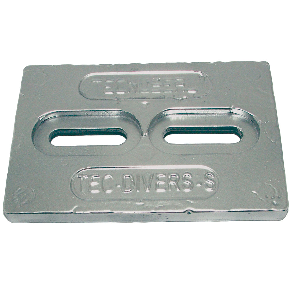 Tecnoseal Mini Zinc Plate Anode for Hulls, TEC-DIVERS-S