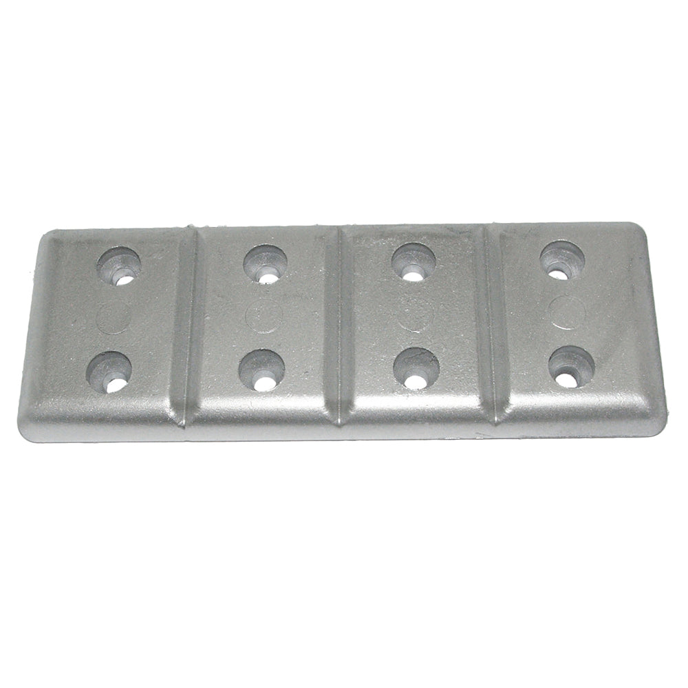 Tecnoseal TEC-40MG Magnesium Plate Anode, 7.5 x 2.75 x 1/2 Inch