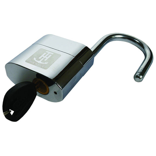 T-H Marine BANSHEE Alarm Padlock – Vibration-Activated 110 Decibel Security Lock for Boats, Trailers & Valuables
