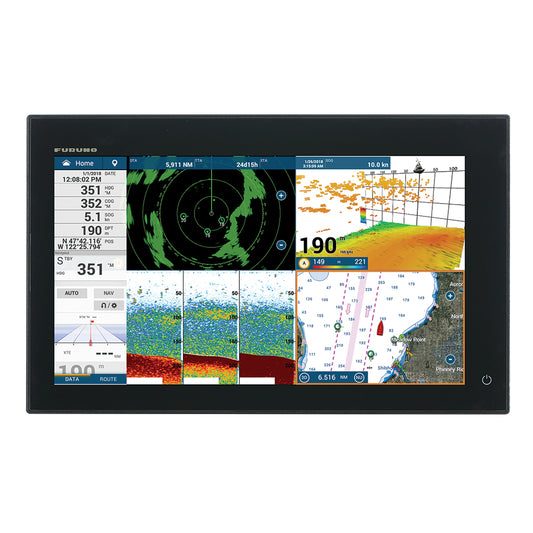 Furuno NavNet TZtouch3 16-Inch Multi-Function Display with 1kW Dual Channel CHIRP Sounder and Built-in GPS