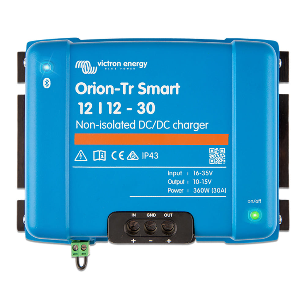 Victron Energy Orion-Tr Smart 12/12-30A 360W Non-Isolated DC-DC Charger, ORI121236140