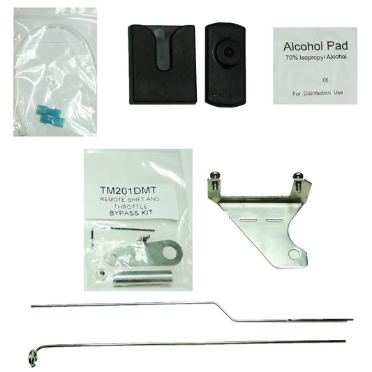 TROLLMaster Mounting Hardware Kit for Mercury Mariner 9.9 & 15 (1990-2004) and Yamaha 9.9 & 15 (1990-2006)