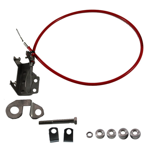 TROLLMaster Suzuki 9.9 & 15 Remote Shift/Throttle Tiller Kit (2014-Present) - Easy Installation Hardware for Kicker Motors