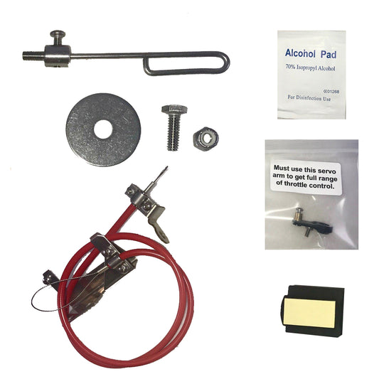 TROLLMaster Mercury & Tohatsu EFI Remote Throttle/Tiller Mounting Hardware Kit - Part TM216HWKIT
