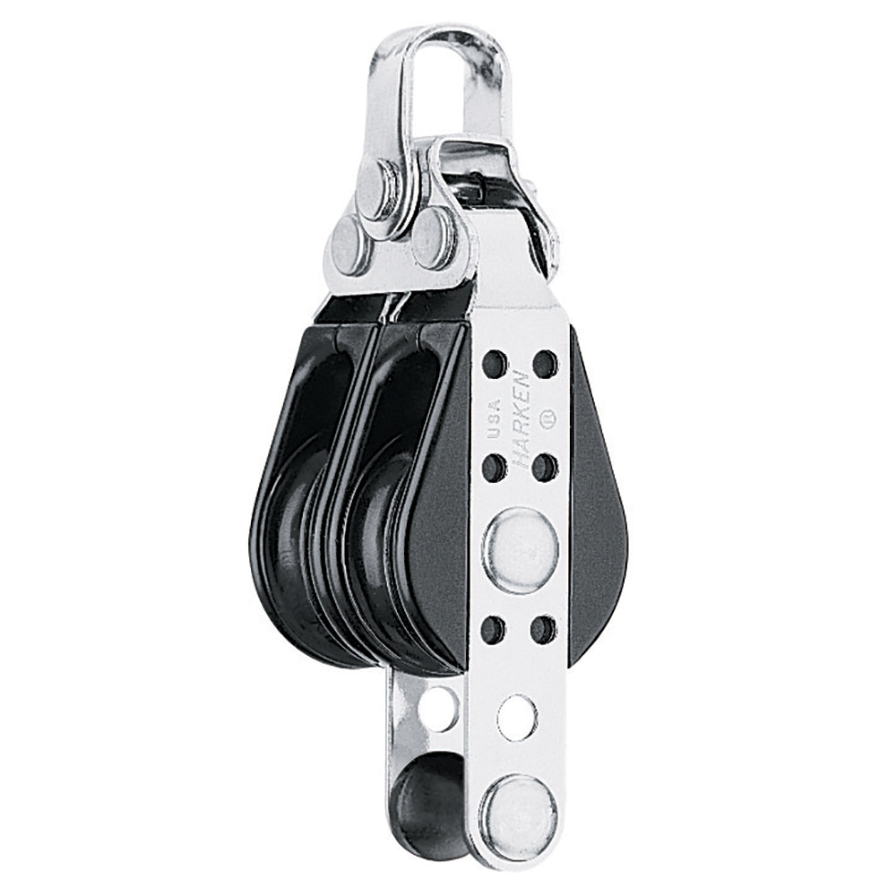 Harken 29mm Double Bullet Block with Becket, Part Number 85