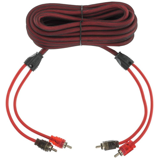 DS18 Audio Advance Ultra Flex RCA Cable - 20 Feet Premium Stereo Audio Cable for High-Fidelity Sound