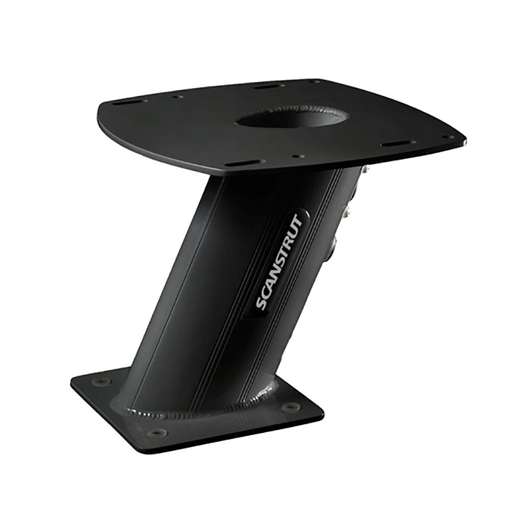 Scanstrut APT-250-01-B Aluminum PowerTower Radar Mount - 10" Aft Leaning, Black