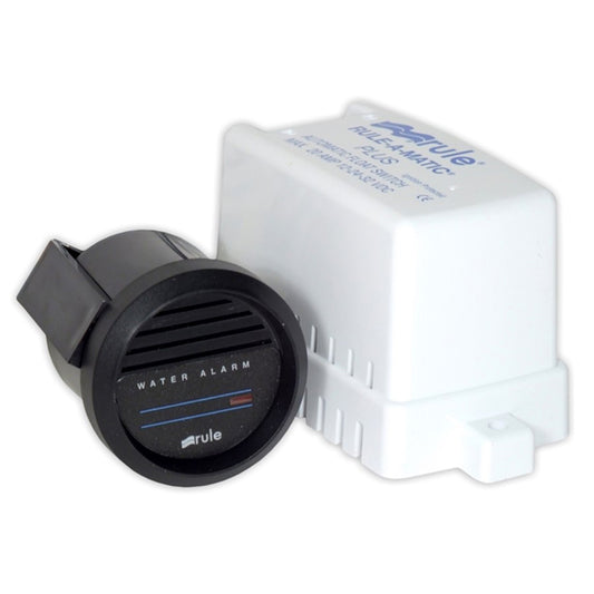 Rule High Water Bilge Alarm with Switch and Gauge - 24V for Marine Safety and Compliance