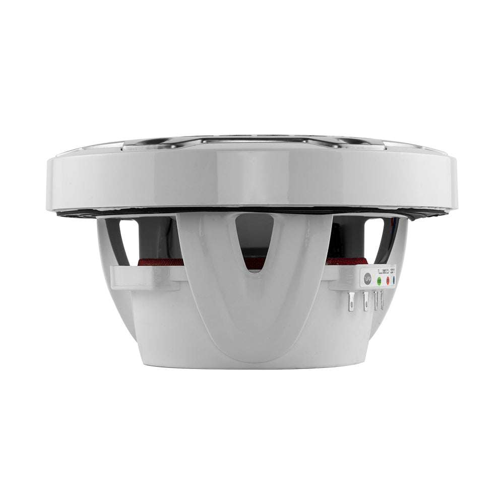 DS18 New Edition Hydro 6.5-Inch 2-Way Marine Speakers with RGB LED Lighting, 300W, White, Model NXL-6M/WH
