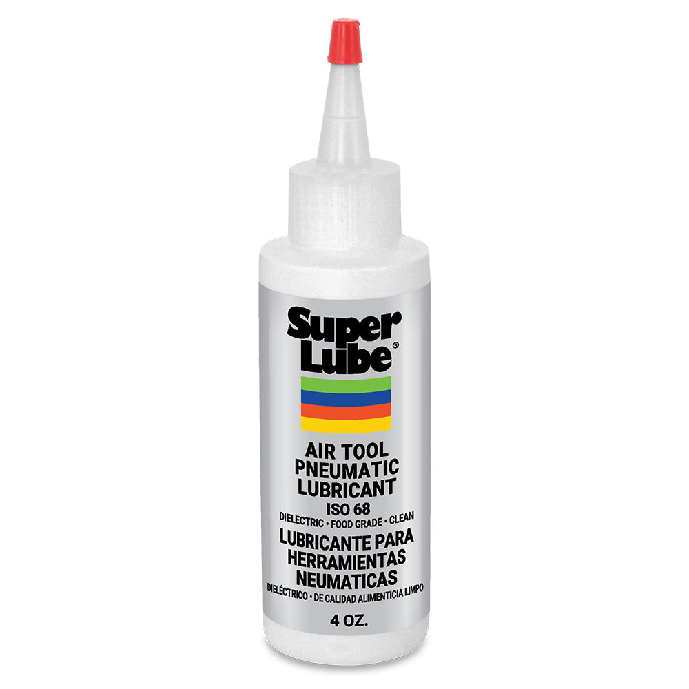 Super Lube Air Tool Pneumatic Lubricant, 4 oz Bottle, ISO Grade 68, Part 12004