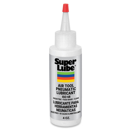 Super Lube Air Tool Pneumatic Lubricant, 4 oz Bottle, ISO Grade 68, Part 12004