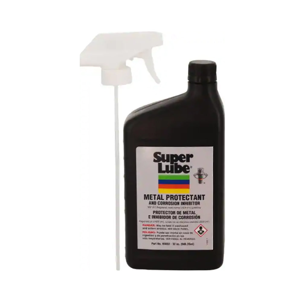 Super Lube Metal Protectant and Corrosion Inhibitor, 1 Quart Trigger Sprayer, Part 83032