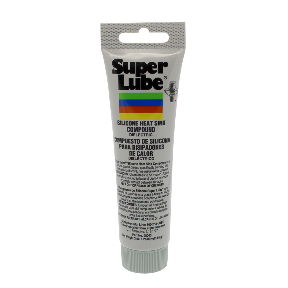Super Lube 98003 Silicone Heat Sink Compound, 3 oz Tube