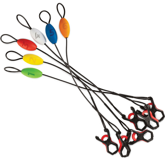 Rapala Lip-Grip Cull Tags RLGCT Six-Piece Fish-Friendly Culling System