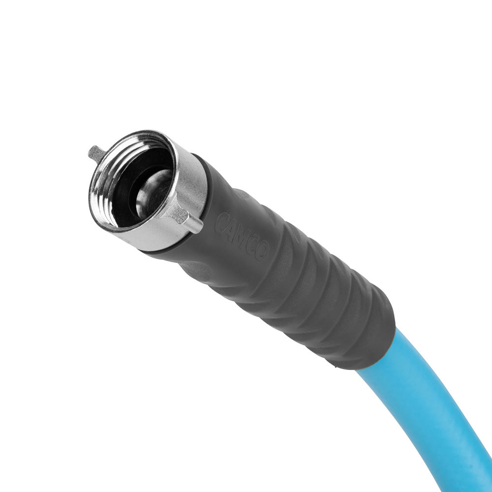 Camco EvoFlex 10-Foot Drinking Water Hose with 5/8-Inch ID – Flexible, Safe & Durable for RV and Marine Use
