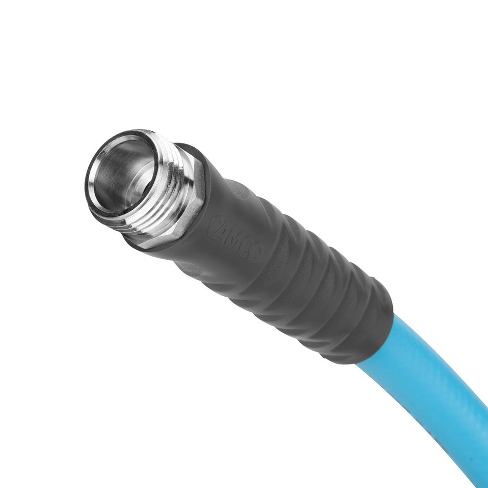 Camco EvoFlex 10-Foot Drinking Water Hose with 5/8-Inch ID – Flexible, Safe & Durable for RV and Marine Use