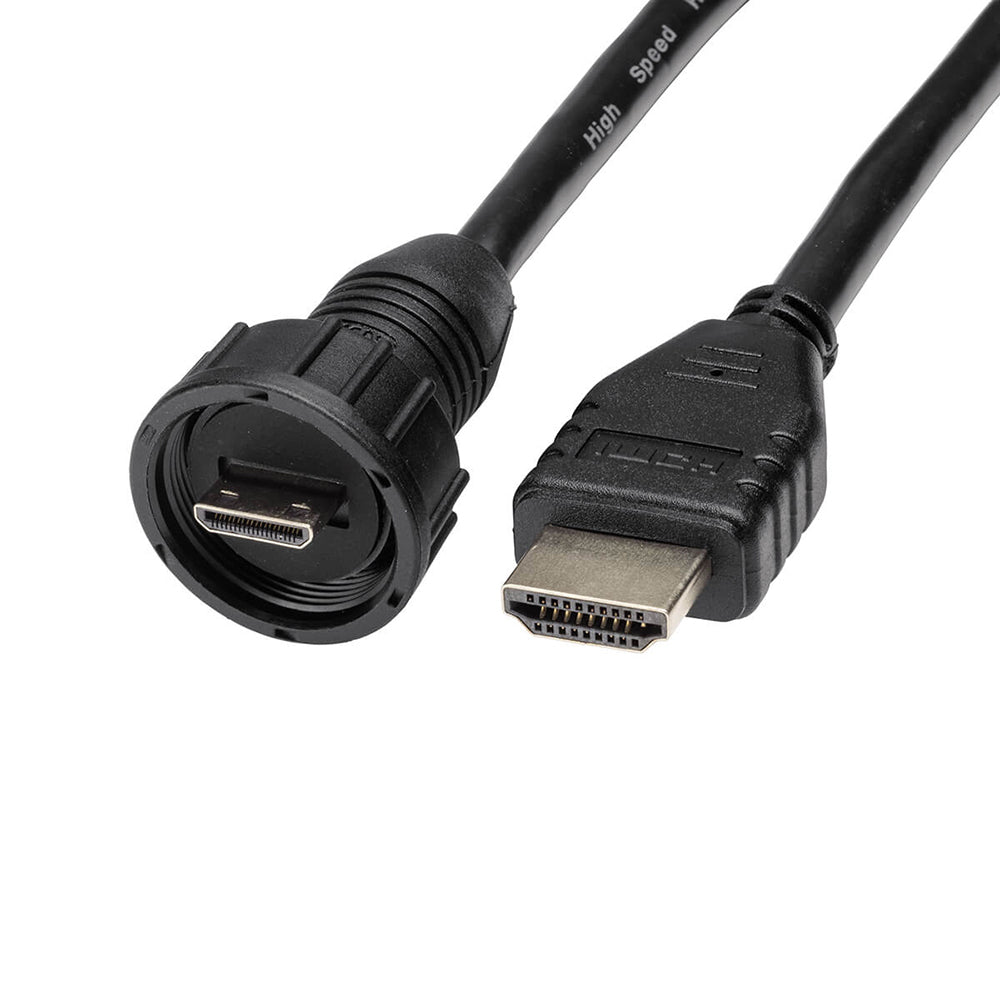 Humminbird AD HDMI OUT 10 Marine-Grade HDMI Video Cable – 10 Feet for APEX Chartplotters and Marine Displays