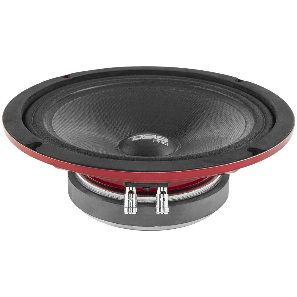 DS18 PRO-SM8.2 Slim 8-inch Motorcycle Midrange Speaker – Waterproof, High Power Car Audio