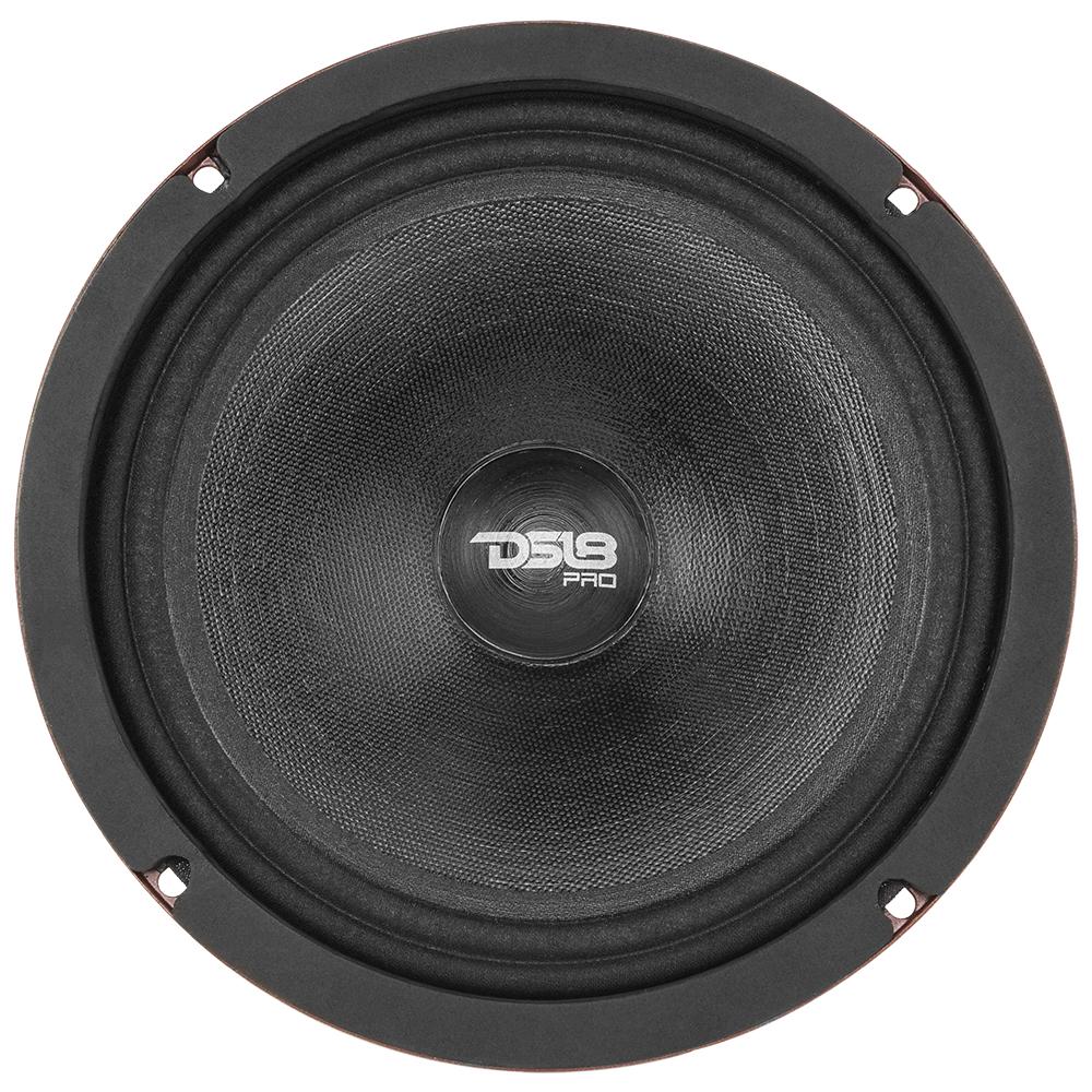 DS18 PRO-SM8.2 Slim 8-inch Motorcycle Midrange Speaker – Waterproof, High Power Car Audio