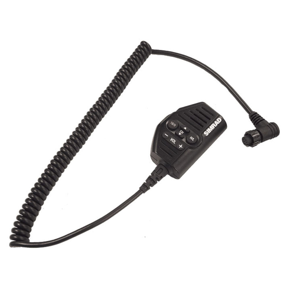 Simrad VHF Removable Fist Microphone for RS40, Part Number 000-14921-001
