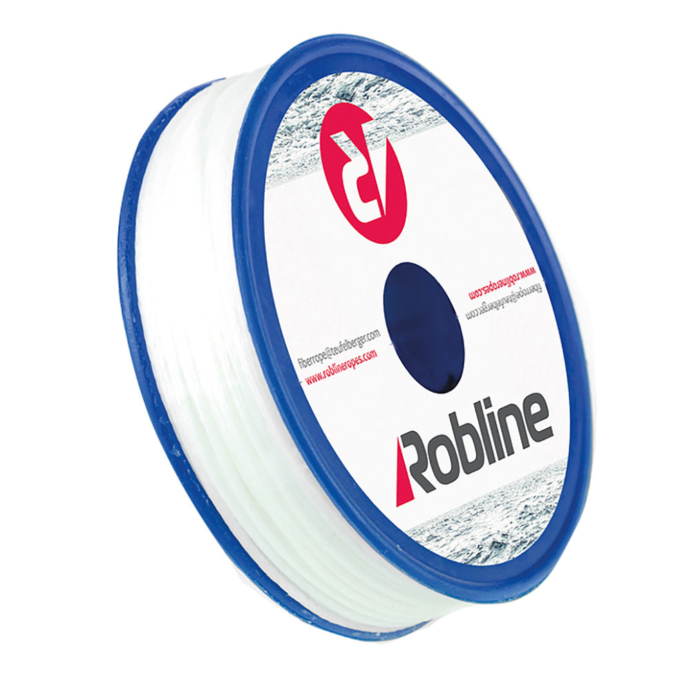 Robline Waxed Whipping Twine, 0.5 mm x 40 m, White, TYN-05WSP