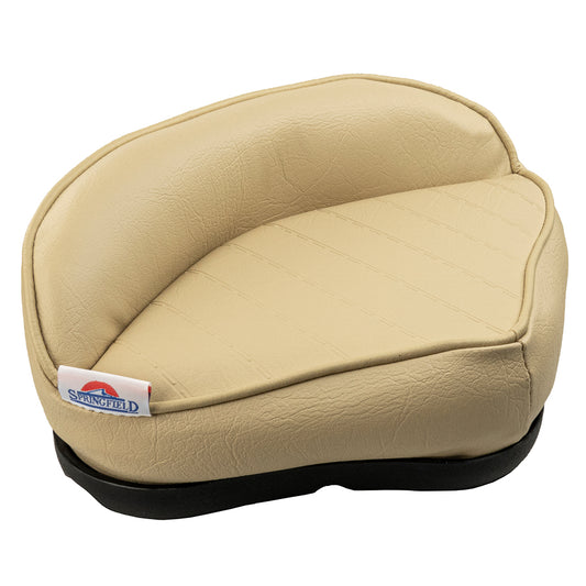 Springfield Marine Pro Stand-Up Seat - Tan for Fishing and Boating Comfort