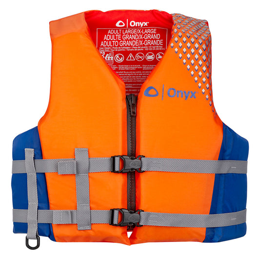 Onyx Outdoor All Adventure Pepin Life Jacket - Large/XL | US Coast Guard Approved Water Safety Vest for Kayaking, Canoeing, and Water Sports