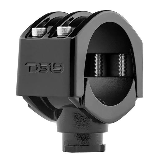 DS18 Hydro Clamp/Mount Adapter V2 for Tower Speakers - Black | Marine-Grade Mounting Solution