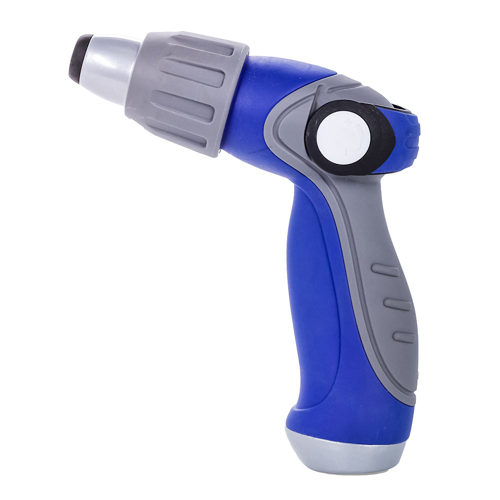 Camco 41986 Coil Hose Nozzle with Thumb Lever, Adjustable Spray Pattern