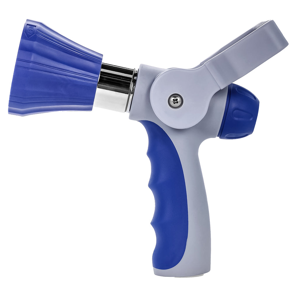 Camco Coil Hose Nozzle with Hand Lever, Adjustable Spray Pattern, Part Number 41987