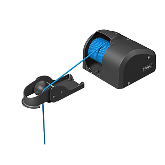 TRAC Outdoors Fisherman 25-G3 Electric Anchor Winch – Automatic 25 lb Capacity for Small Boats