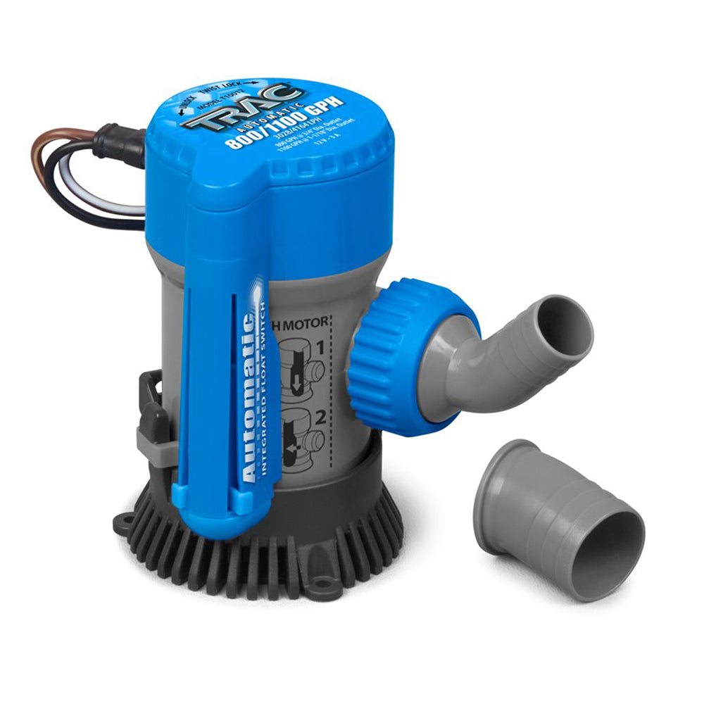 TRAC Outdoors 69311 Automatic Bilge Pump, 800/1100 GPH, 12V