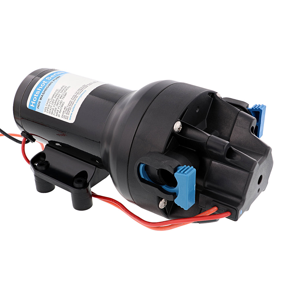 Jabsco HotShot HD5 Heavy-Duty Washdown Pump P501J-119N-3A, 12V, 5 GPM, 70 PSI