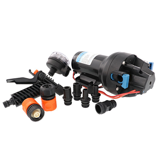 Jabsco HotShot HD5 Heavy-Duty Washdown Pump P501J-119N-3A, 12V, 5 GPM, 70 PSI