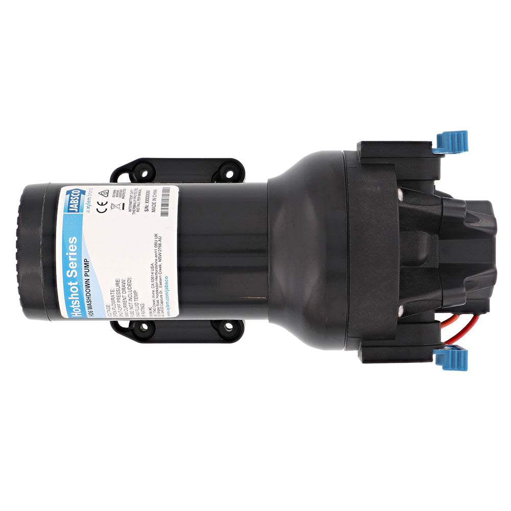 Jabsco HotShot HD6 Heavy-Duty Washdown Pump P601J-219N-3A, 12V, 6 GPM, 70 PSI