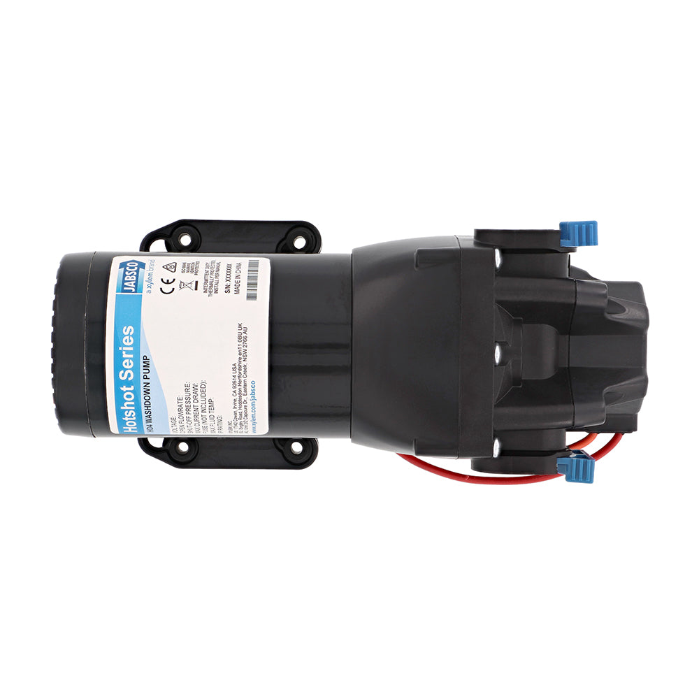 Jabsco HotShot HD4 Heavy-Duty Washdown Pump, 24V, 4 GPM, 60 PSI – Q402J-118N-3A