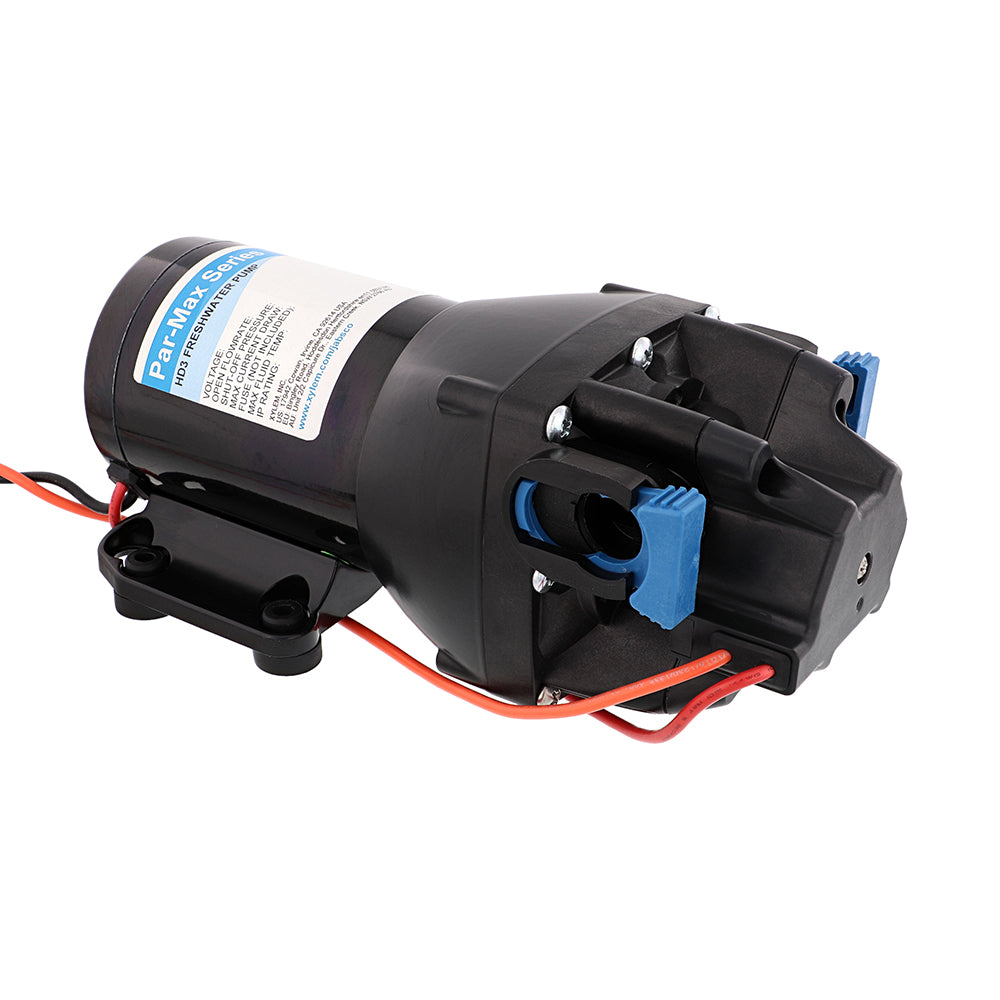 Jabsco Par-Max HD3 Heavy Duty Water Pressure Pump Q301J-115S-3A, 12V, 3 GPM, 40 PSI