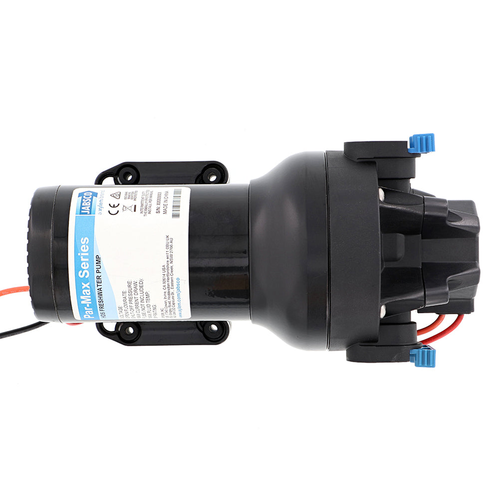 Jabsco Par-Max HD5 Heavy Duty 12V Water Pressure Pump – 5 GPM, 60 PSI for Marine & RV Applications