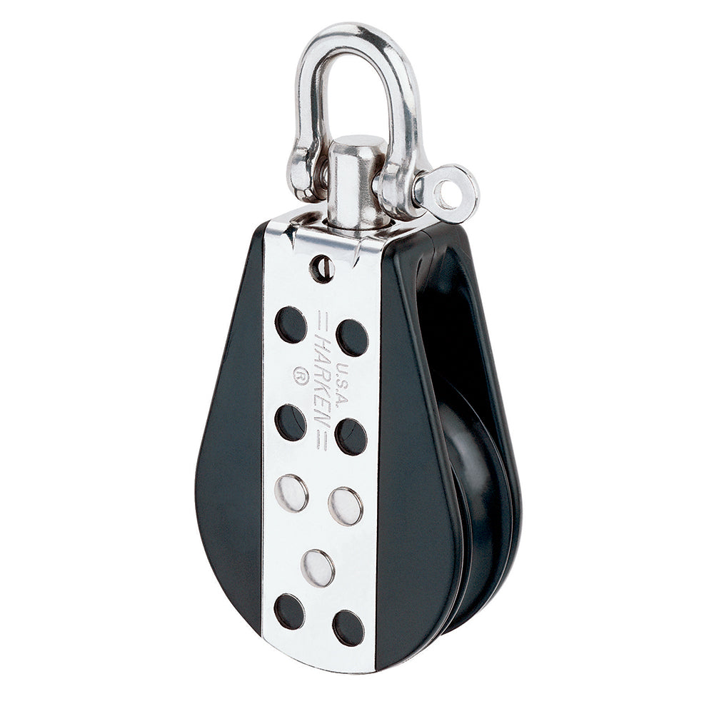 Harken 1542 Midrange Single Block with Aluminum Sheave, 3-Inch Sheave