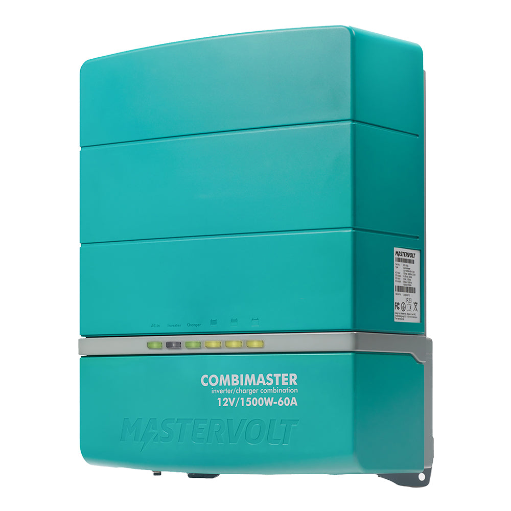 Mastervolt CombiMaster 12V 1500W Pure Sine Wave Inverter/Charger, 60A, 120V - 35511500