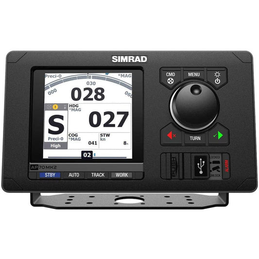 Simrad AP70 Mk2 Professional Autopilot Control Head Only, Part Number 000-14958-001