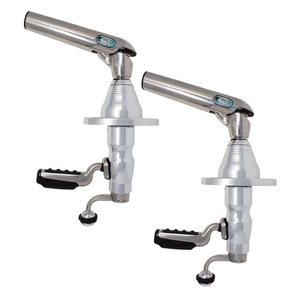TACO Marine GS-500XL Outrigger Mounts for CF-HD Poles - Heavy-Duty Offshore Fishing Base